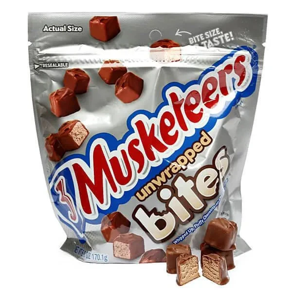 3 Musketeers Bites Candy: 6-Ounce Bag 3 3 Musketeers Bites Candy: 6-Ounce Bag