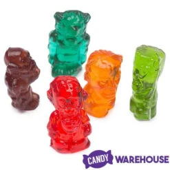 3D Gummy Monsters Candy Bags: 10-Piece Set 10 3D Gummy Monsters Candy Bags: 10-Piece Set -Candy Promotion Shop 3d gummy monsters candy bags 10 piece set candy warehouse 4