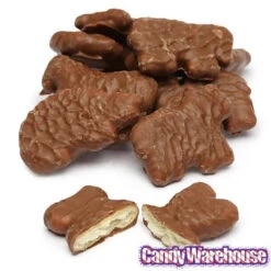 Albanese Milk Chocolate Covered Animal Crackers Candy: 2LB Bag -Candy Promotion Shop albanese milk chocolate covered animal crackers candy 2lb bag candy warehouse 3