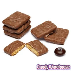 Albanese Milk Chocolate Covered Mini Graham Crackers Candy: 3LB Bag -Candy Promotion Shop albanese milk chocolate covered mini graham crackers candy 3lb bag candy warehouse 4