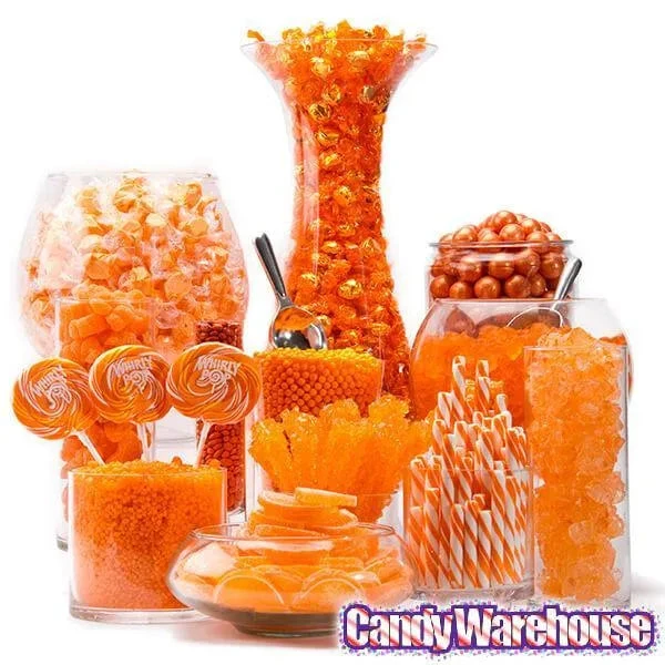 Albanese Orange Gummy Bears: 5LB Bag 4 Albanese Orange Gummy Bears: 5LB Bag - Image 2