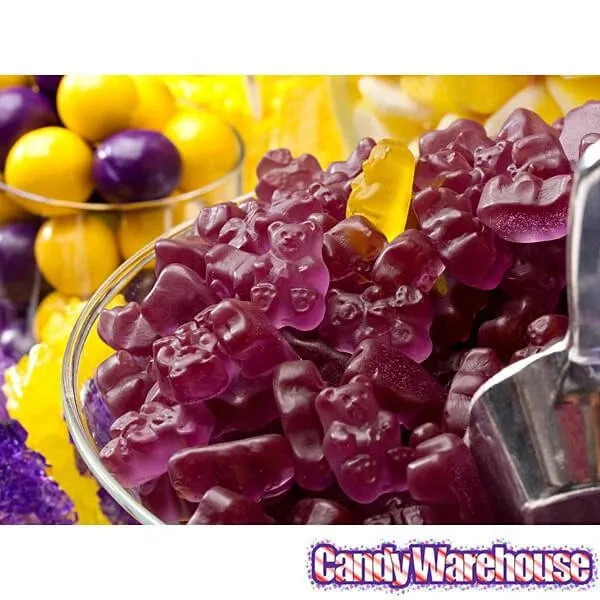 Albanese Purple Grape Gummy Bears: 5LB Bag 9 Albanese Purple Grape Gummy Bears: 5LB Bag - Image 7