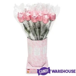 Albert's Foiled Milk Chocolate Roses - Pink: 20-Piece Bouquet 9 Albert's Foiled Milk Chocolate Roses - Pink: 20-Piece Bouquet -Candy Promotion Shop albert s foiled milk chocolate roses pink 20 piece bouquet candy warehouse 4