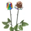 Albert's Foiled Milk Chocolate Roses - Rainbow: 20-Piece Bouquet -Candy Promotion Shop albert s foiled milk chocolate roses rainbow 20 piece bouquet candy warehouse 1