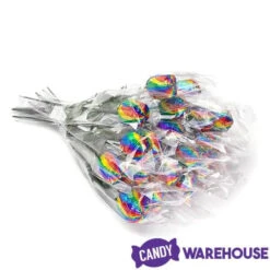 Albert's Foiled Milk Chocolate Roses - Rainbow: 20-Piece Bouquet 8 Albert's Foiled Milk Chocolate Roses - Rainbow: 20-Piece Bouquet -Candy Promotion Shop albert s foiled milk chocolate roses rainbow 20 piece bouquet candy warehouse 3