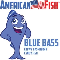 American Fish Chewy Candy - Blue: 5LB Bag -Candy Promotion Shop american fish chewy candy blue 5lb bag candy warehouse 5