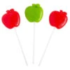 Apple-Shaped Lollipops: 12-Piece Box 2 Apple-Shaped Lollipops: 12-Piece Box -Candy Promotion Shop apple shaped lollipops 12 piece box candy warehouse