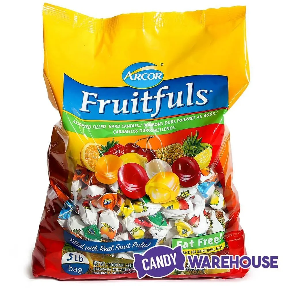 Arcor Fruitfuls Sachet Wrapped Fruit Bon Bons Candy: 5LB Bag 10 Arcor Fruitfuls Sachet Wrapped Fruit Bon Bons Candy: 5LB Bag - Image 8
