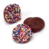 Asher's Deluxe Milk Chocolate Drops With Rainbow Nonpareils: 8LB Box -Candy Promotion Shop asher s deluxe milk chocolate drops with rainbow nonpareils 8lb box candy warehouse 1