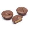 Asher's Giant Chocolate Peanut Butter Caramel Cups: 24-Piece Box -Candy Promotion Shop asher s giant chocolate peanut butter caramel cups 24 piece box candy warehouse 1