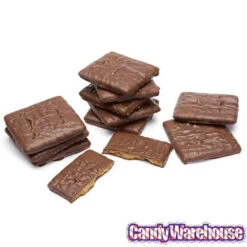 Asher's Milk Chocolate Covered Graham Crackers: 5LB Box 14 Asher's Milk Chocolate Covered Graham Crackers: 5LB Box -Candy Promotion Shop asher s milk chocolate covered graham crackers 5lb box candy warehouse 6