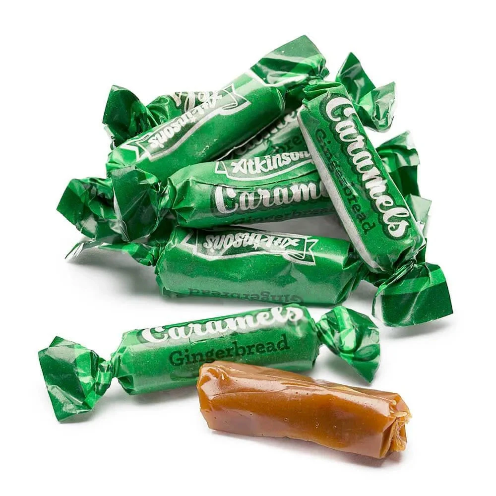 Atkinson Gingerbread Caramels: 10-Ounce Bag 3 Atkinson Gingerbread Caramels: 10-Ounce Bag