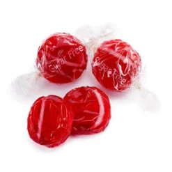 Atkinson Sugar Free Hard Candy Buttons - Cherry: 5LB Bag