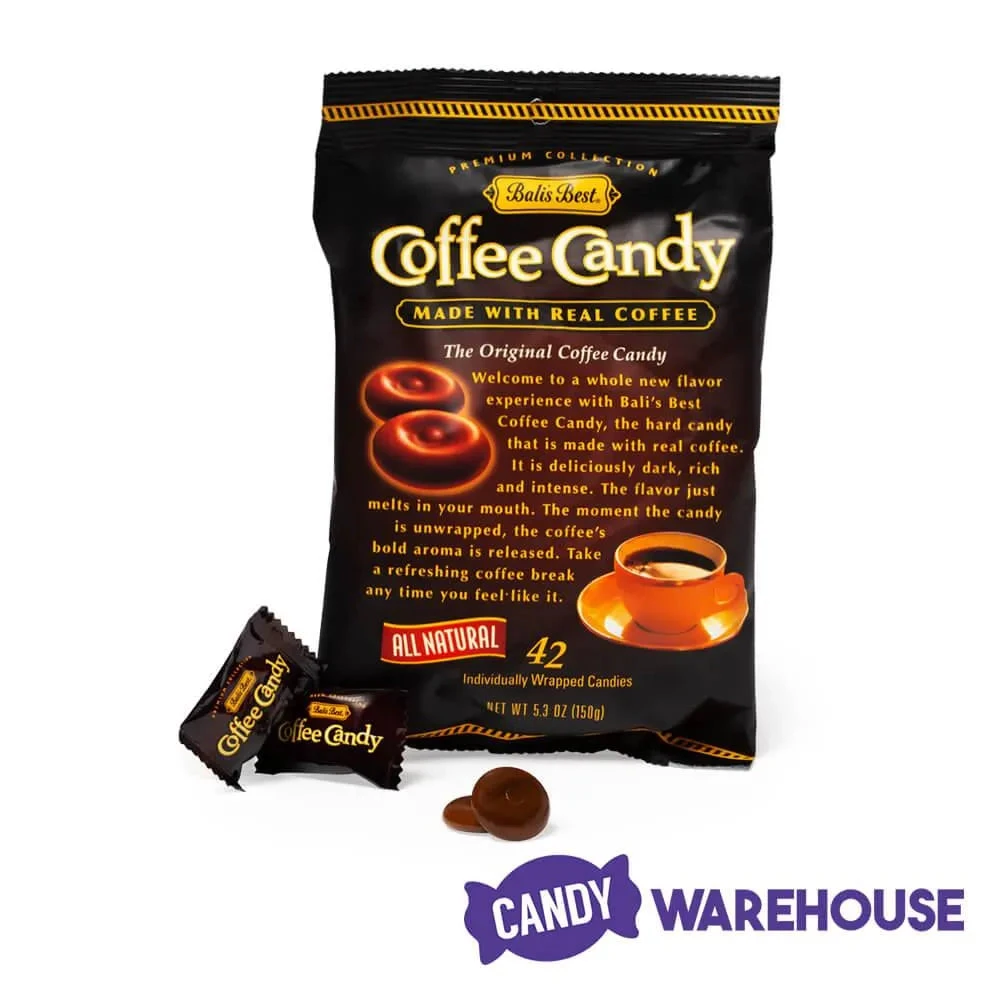 Bali's Best Coffee Candy 5.3-Ounce Bag: 12-Piece Box 4 Bali's Best Coffee Candy 5.3-Ounce Bag: 12-Piece Box - Image 2