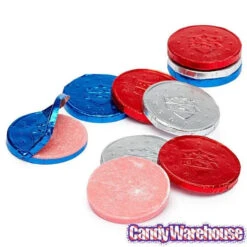 Bee International Patriotic USA Bubble Gum Coins: 100-Piece Bag -Candy Promotion Shop bee international patriotic usa bubble gum coins 100 piece bag candy warehouse 3 ab989225 8445 47da a6e3 e86e076259b9