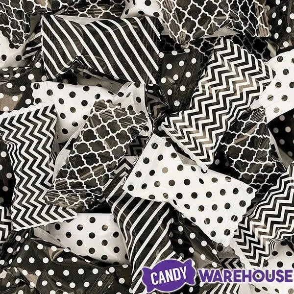 Black & White Wrapped Butter Mint Creams: 300-Piece Case 6 Black & White Wrapped Butter Mint Creams: 300-Piece Case - Image 4
