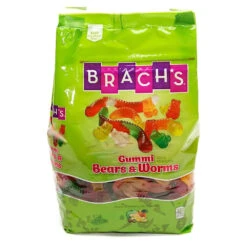Brach's Gummy Bears And Worms Candy: 3LB Bag