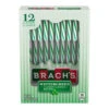 Brach's Wintergreen Candy Canes 12-PC Box -Candy Promotion Shop brach s wintergreen candy canes 12 pc box candy warehouse