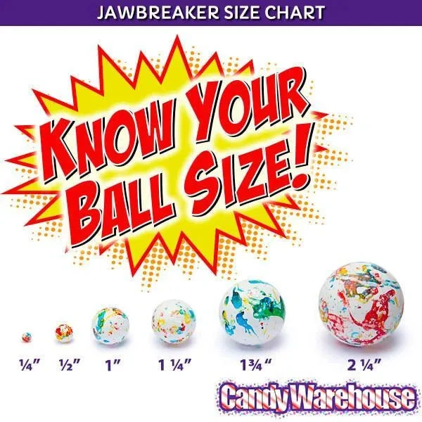 Bruisers 1/2-Inch Jawbreakers: 2LB Bag 4 Bruisers 1/2-Inch Jawbreakers: 2LB Bag - Image 2