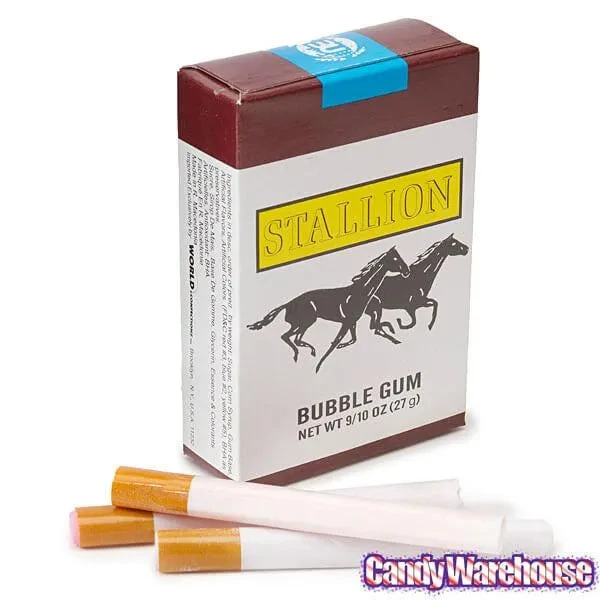 Bubble Gum Candy Cigarettes Packs: 24-Piece Box 5 Bubble Gum Candy Cigarettes Packs: 24-Piece Box - Image 3