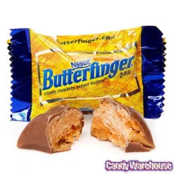 Butterfinger Mini Size Candy Bars: 5LB Bag -Candy Promotion Shop butterfinger mini size candy bars 5lb bag candy warehouse 5