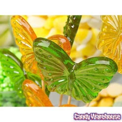 Butterfly Hard Candy Lollipops: 12-Piece Bag -Candy Promotion Shop butterfly hard candy lollipops 12 piece bag candy warehouse 3