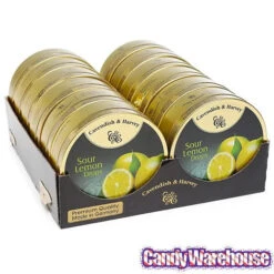 Cavendish & Harvey Hard Candy Drops Tins - Sour Lemon: 12-Piece Box 7 Cavendish & Harvey Hard Candy Drops Tins - Sour Lemon: 12-Piece Box -Candy Promotion Shop cavendish and harvey hard candy drops tins sour lemon 12 piece box candy warehouse 3