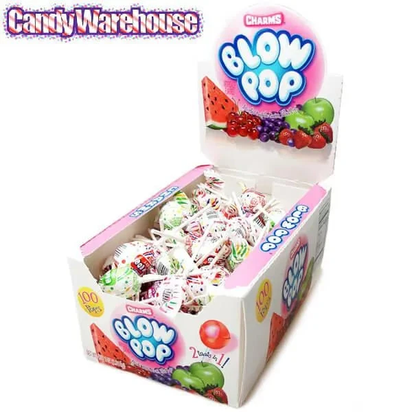 Charms Blow Pops Assortment: 100-Piece Box 4 Charms Blow Pops Assortment: 100-Piece Box - Image 2