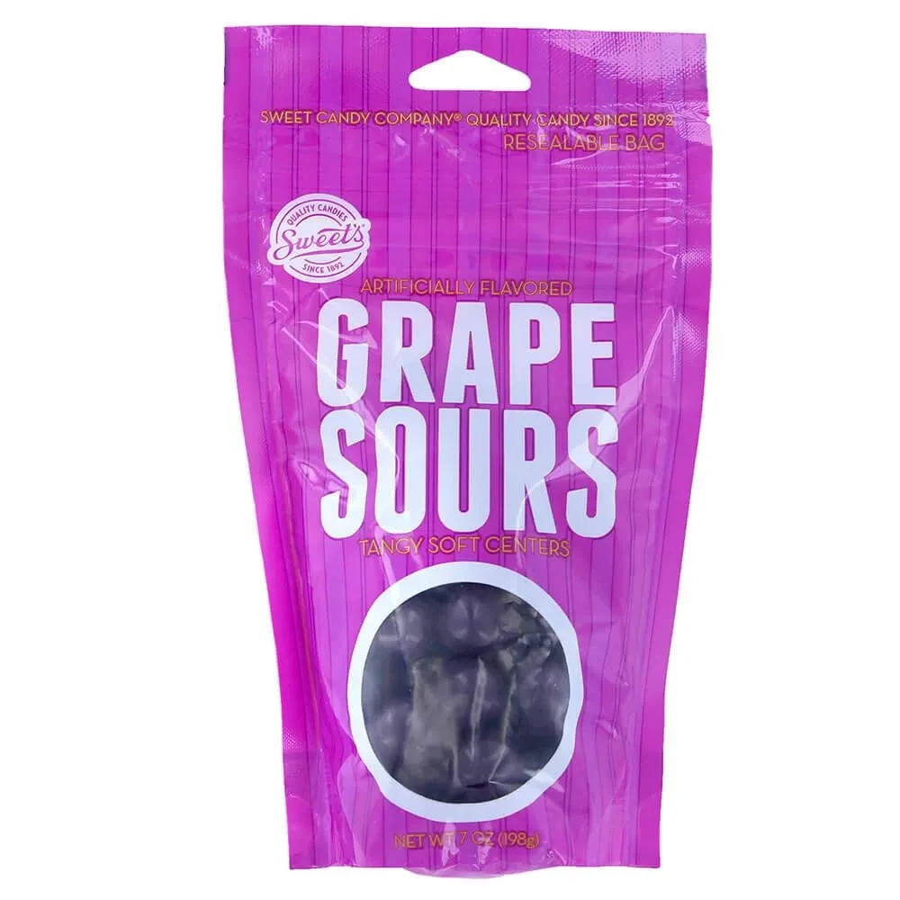 Chewy Sour Balls - Grape: 7-Ounce Bag 3 Chewy Sour Balls - Grape: 7-Ounce Bag
