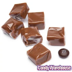 Chocolate Caramel Squares Candy: 5LB Bag 8 Chocolate Caramel Squares Candy: 5LB Bag -Candy Promotion Shop chocolate caramel squares candy 5lb bag candy warehouse 3