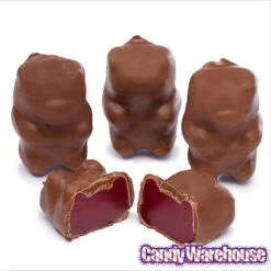 Chocolate Covered Cinnamon Bears: 14-Ounce Bag -Candy Promotion Shop chocolate covered cinnamon bears 14 ounce bag candy warehouse 4