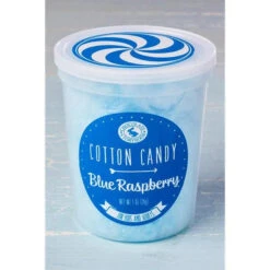 Chocolate Storybook Cotton Candy - Blue Raspberry: 1-Ounce Tub -Candy Promotion Shop chocolate storybook cotton candy blue raspberry 1 ounce tub candy warehouse 3