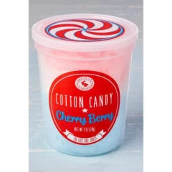 Chocolate Storybook Cotton Candy - Cherry Berry: 1-Ounce Tub -Candy Promotion Shop chocolate storybook cotton candy cherry berry 1 ounce tub candy warehouse 3