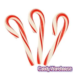 Christmas Peppermint Mini Candy Canes: 240-Piece Box -Candy Promotion Shop christmas peppermint mini candy canes 240 piece box candy warehouse 3