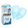 Cotton Candy Floss Sugar - Blue Raspberry: Half Gallon Carton -Candy Promotion Shop cotton candy floss sugar blue raspberry half gallon carton candy warehouse 1