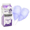 Cotton Candy Floss Sugar - Grape: Half Gallon Carton -Candy Promotion Shop cotton candy floss sugar grape half gallon carton candy warehouse