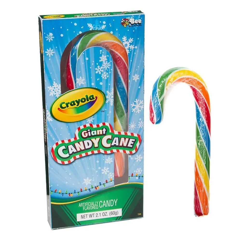 Crayola Giant Candy Canes: 12-Piece Box 3 Crayola Giant Candy Canes: 12-Piece Box