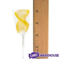 CurlyCutes Petite Crystal Ribbon Pops - Yellow Banana: 20-Piece Jar 9 CurlyCutes Petite Crystal Ribbon Pops - Yellow Banana: 20-Piece Jar -Candy Promotion Shop curlycutes petite crystal ribbon pops yellow banana 20 piece jar candy warehouse 3