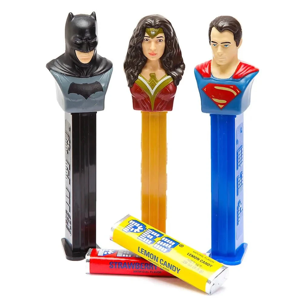 DC Comics - Batman - Superman - Wonder Woman - PEZ Candy Packs: 12-Piece Display 3 DC Comics - Batman - Superman - Wonder Woman - PEZ Candy Packs: 12-Piece Display