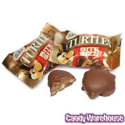 DeMet's Turtles Bite Size Chocolates: 60-Piece Box -Candy Promotion Shop demet s turtles bite size chocolates 60 piece box candy warehouse 3