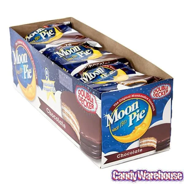 Double Decker Chocolate Moon Pies: 9-Piece Box 4 Double Decker Chocolate Moon Pies: 9-Piece Box - Image 2