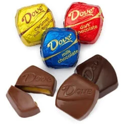 Dove Chocolate Squares Assortment: 150-Piece Bag