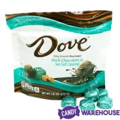 Dove Dark Chocolate Sea Salt Caramel Squares: 28-Piece Bag 11 Dove Dark Chocolate Sea Salt Caramel Squares: 28-Piece Bag -Candy Promotion Shop dove dark chocolate sea salt caramel squares 28 piece bag candy warehouse 5