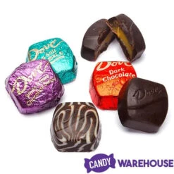 Dove Dark Chocolate Squares Assortment: 120-Piece Bag -Candy Promotion Shop dove dark chocolate squares assortment 120 piece bag candy warehouse 4