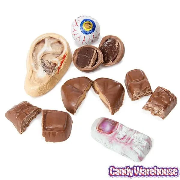 Dr. Scab's Monster Lab Chocolate Body Parts: 22-Ounce Bag 4 Dr. Scab's Monster Lab Chocolate Body Parts: 22-Ounce Bag - Image 2
