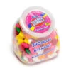 Dubble Bubble Assorted Chewing Gum Tabs: 390-Piece Desktop Tub -Candy Promotion Shop dubble bubble assorted chewing gum tabs 390 piece desktop tub candy warehouse 1