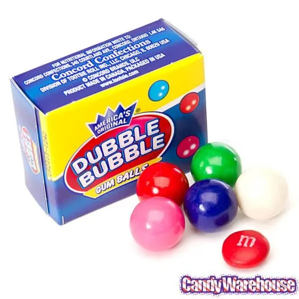 Dubble Bubble Assorted Gumballs Packs: 15-Piece Bag 5 Dubble Bubble Assorted Gumballs Packs: 15-Piece Bag - Image 3
