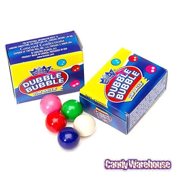 Dubble Bubble Assorted Gumballs Packs: 15-Piece Bag 6 Dubble Bubble Assorted Gumballs Packs: 15-Piece Bag - Image 4