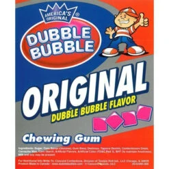 Dubble Bubble Chiclets Chewing Gum Tabs - Pink: 1.5LB Jar -Candy Promotion Shop dubble bubble chiclets chewing gum tabs pink 1 5lb jar candy warehouse 6