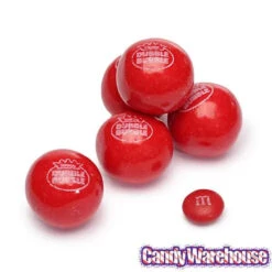 Dubble Bubble Hot Chew Cinnamon 1-Inch Gumballs: 850-Piece Case -Candy Promotion Shop dubble bubble hot chew cinnamon 1 inch gumballs 850 piece case candy warehouse 3